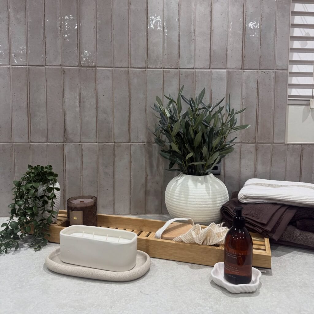 Spa Style Bath Tray