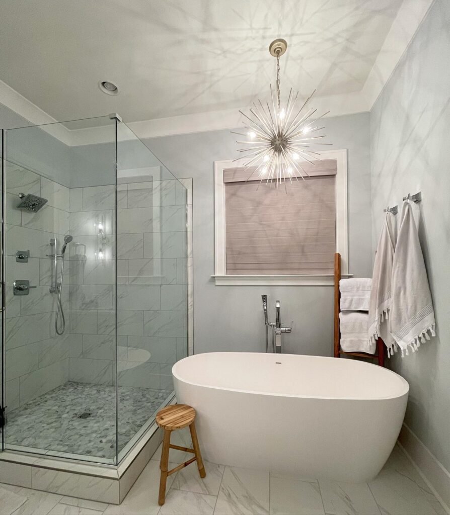 Statement Tub Lighting