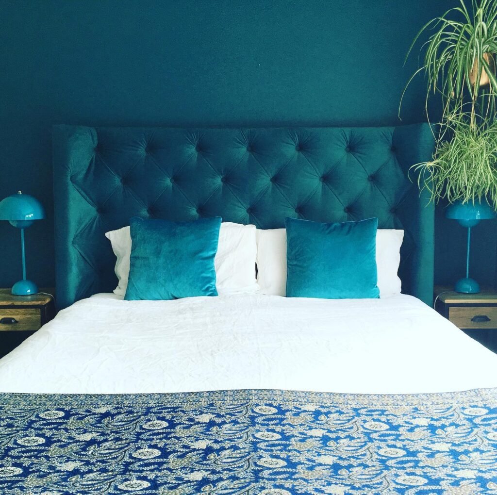 Teal Blue Drama