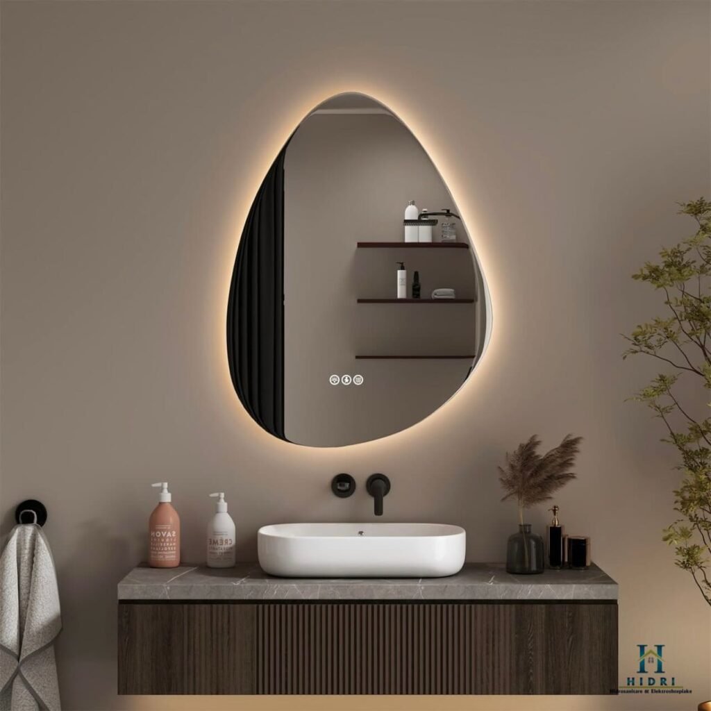 Touch Control Glow Mirror