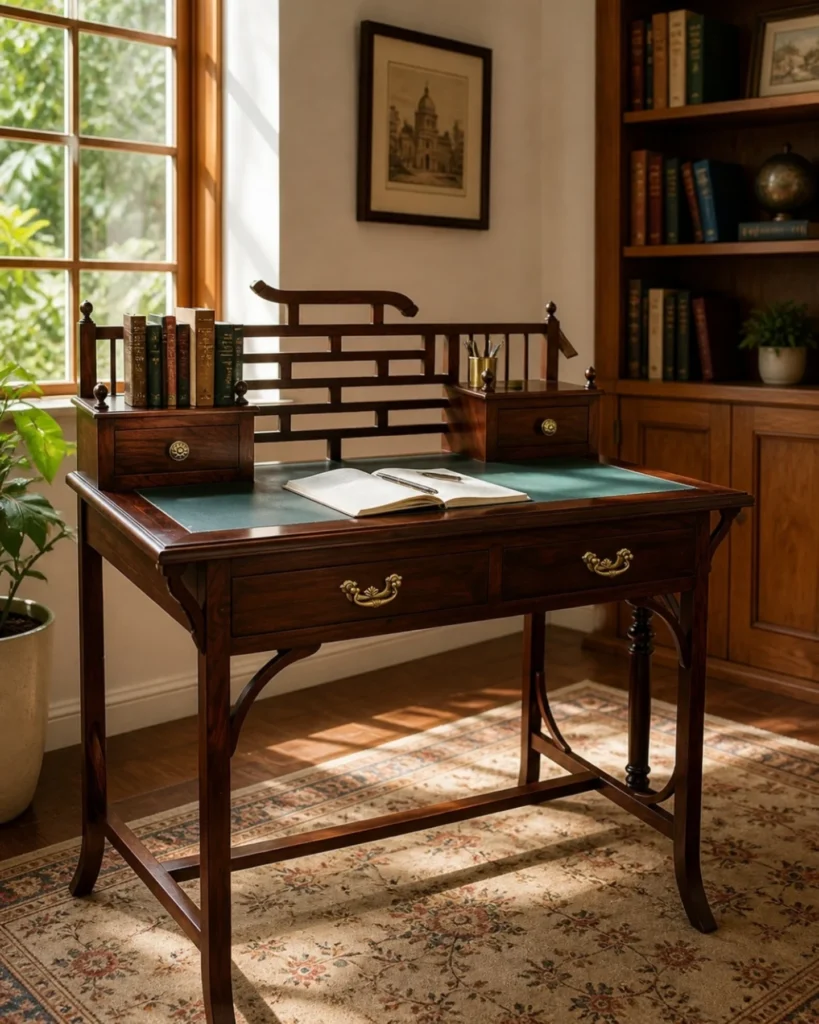 Traditional Library Wooddesk