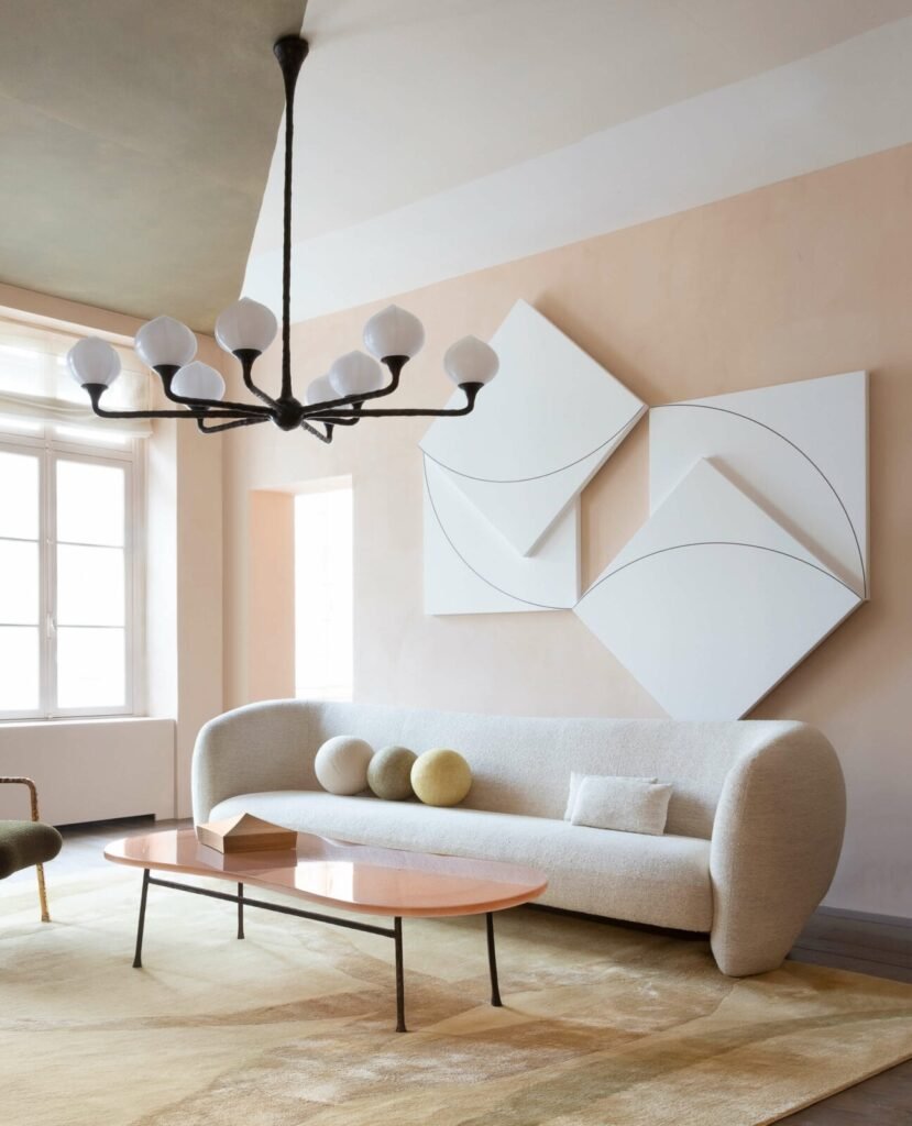 Try Soft Peach Walls