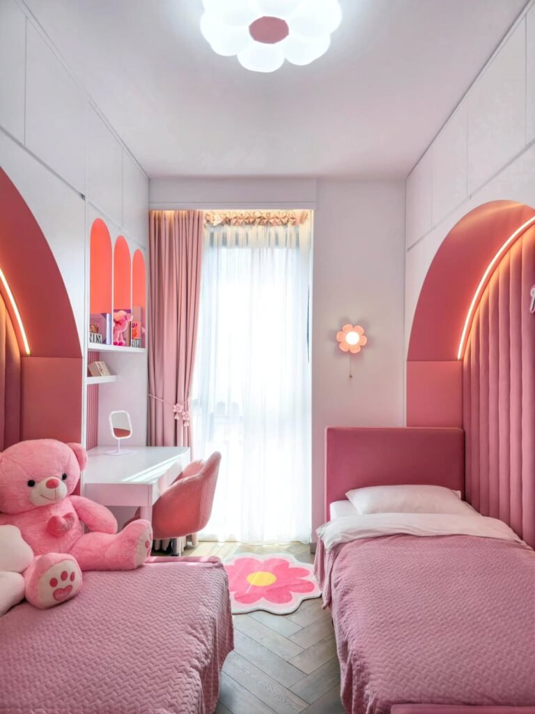 Twin Pink Layout