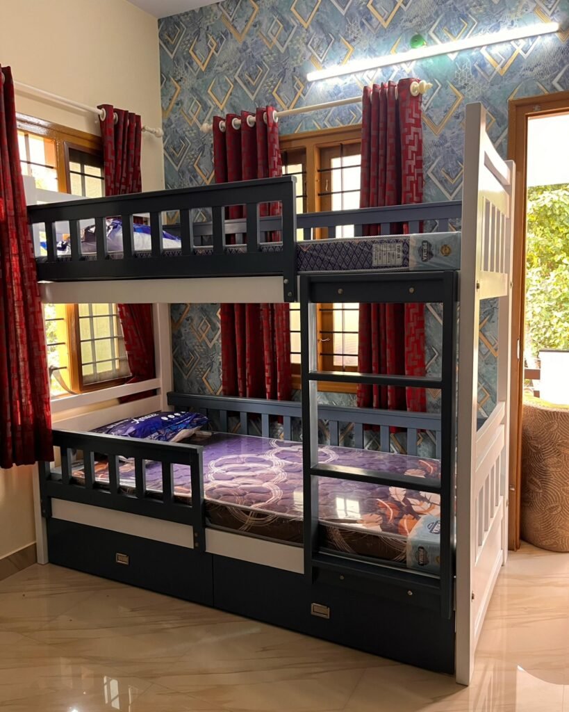 Two Tone Bunk Room