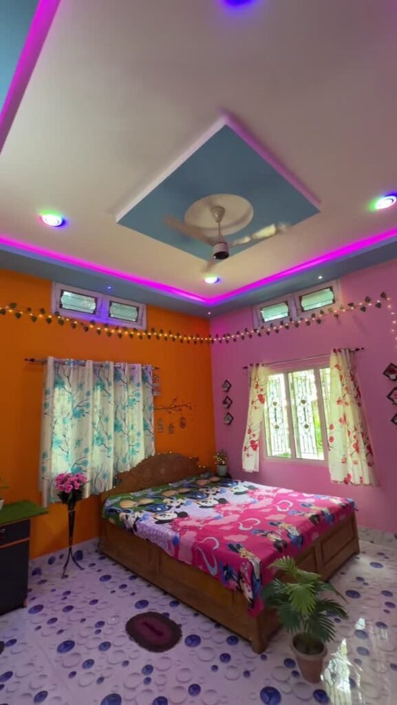 Use Colorful Ceiling Lights