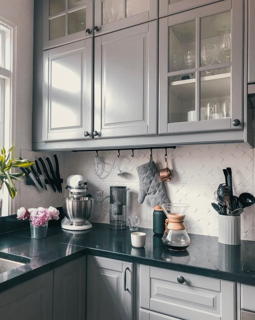 Use Patterned Backsplash