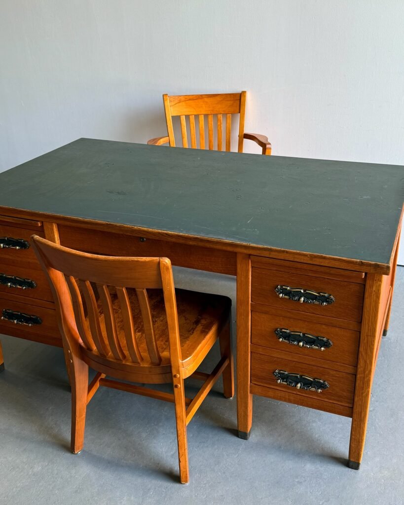 Vintage Storage Wooddesk