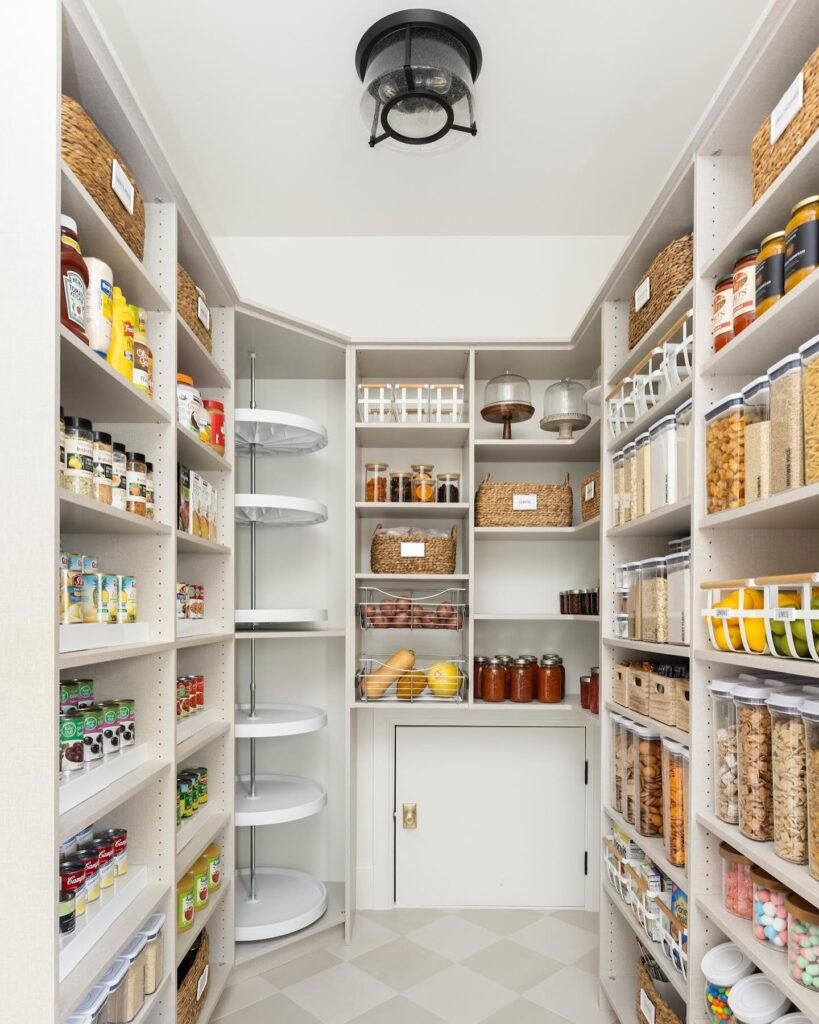 Walk-In Storage Pantry