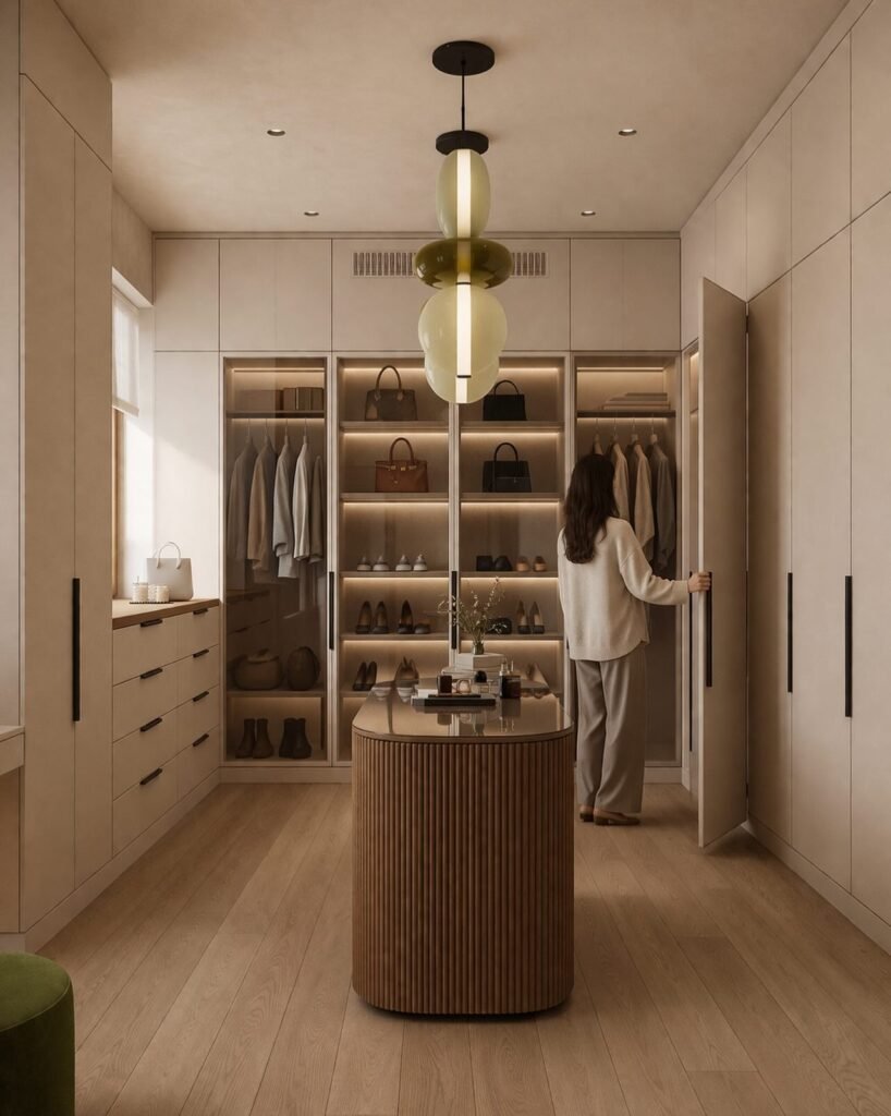 Walk-In Wardrobe Island