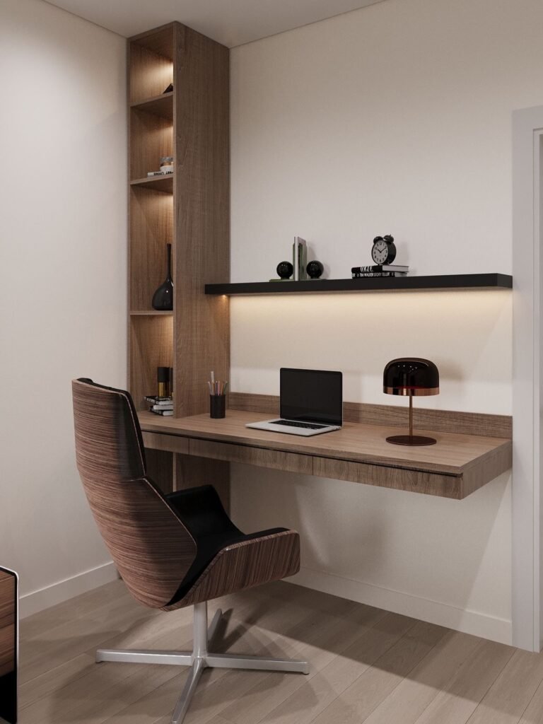 Wall Mounted Wooddesk
