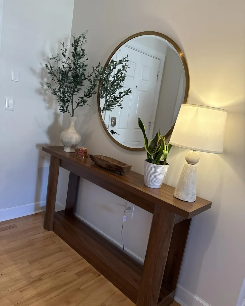 Warm Wood And Gold