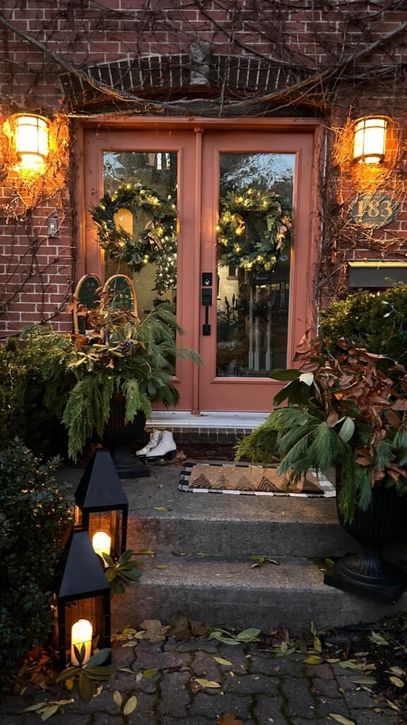 Welcoming Front Door Lanterns