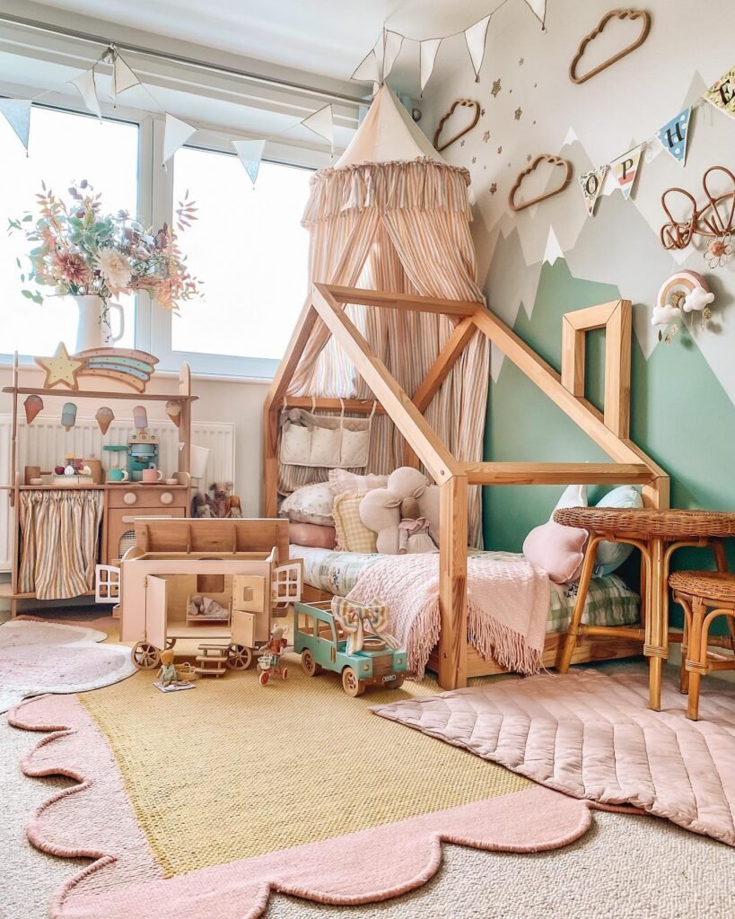Whimsical Play Bedroom