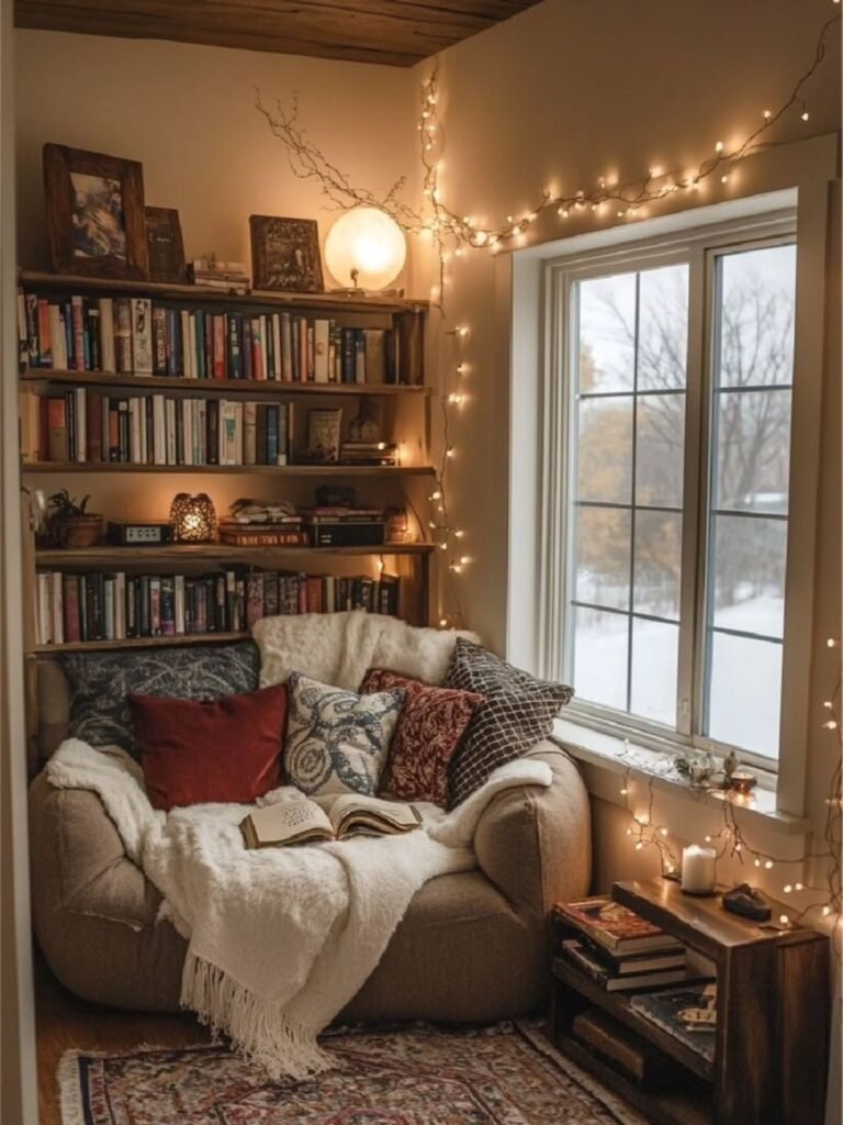 Winter Window Nook