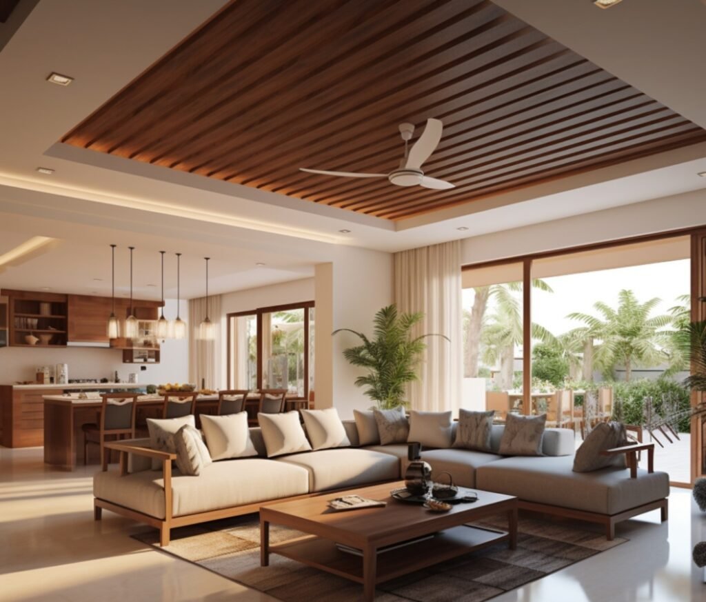 Wood Ceiling Warmth