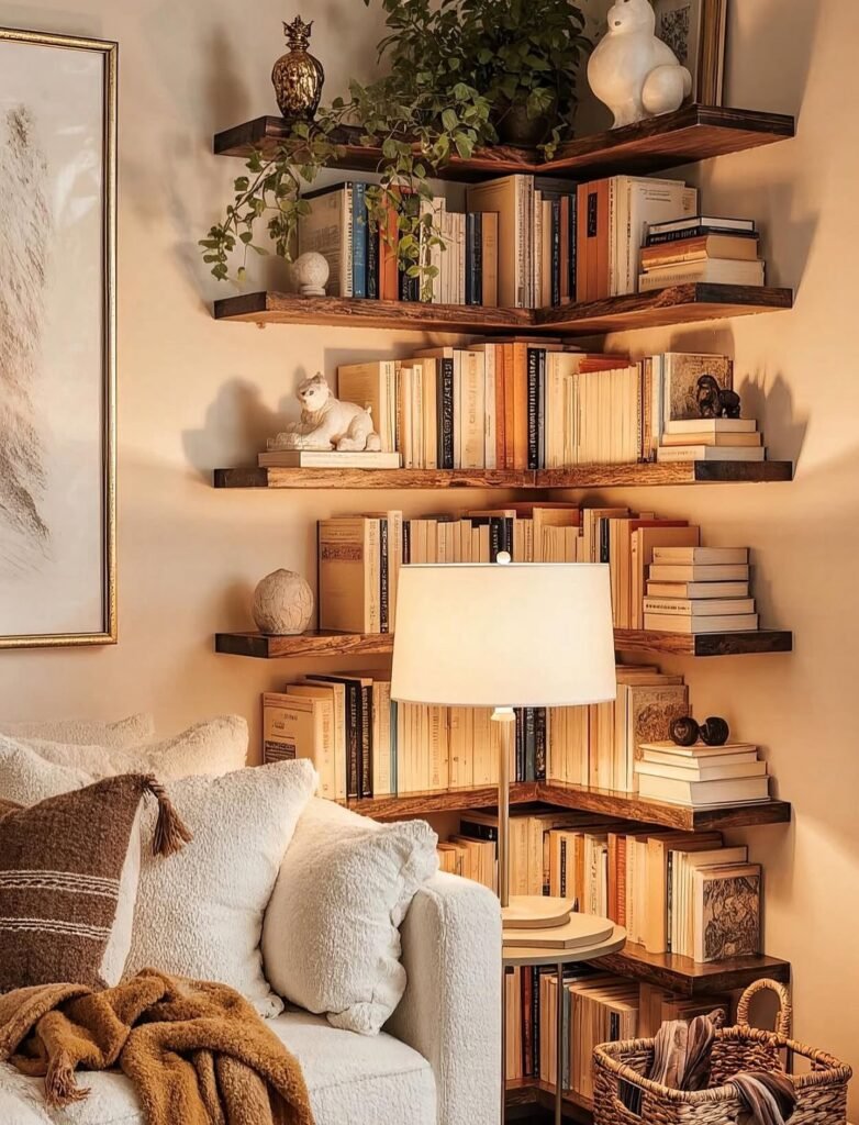 Wrap Shelves Around Corners