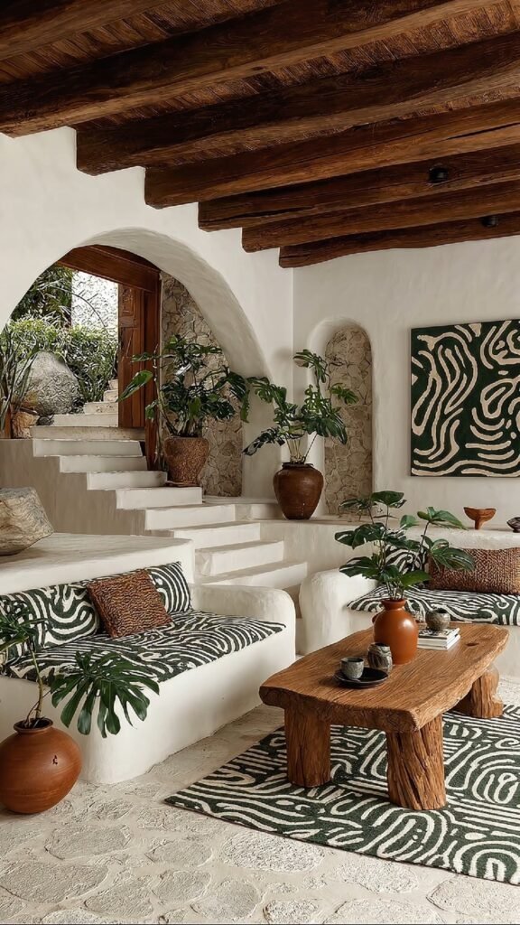 Earthy Zebra Layers