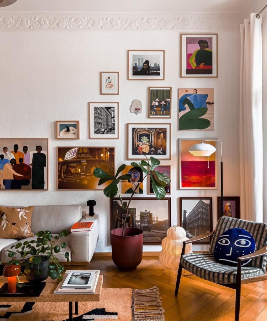Art Filled Lounge