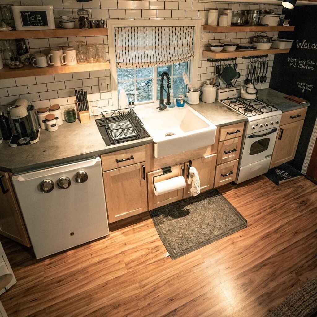 Cabin Style Kitchen