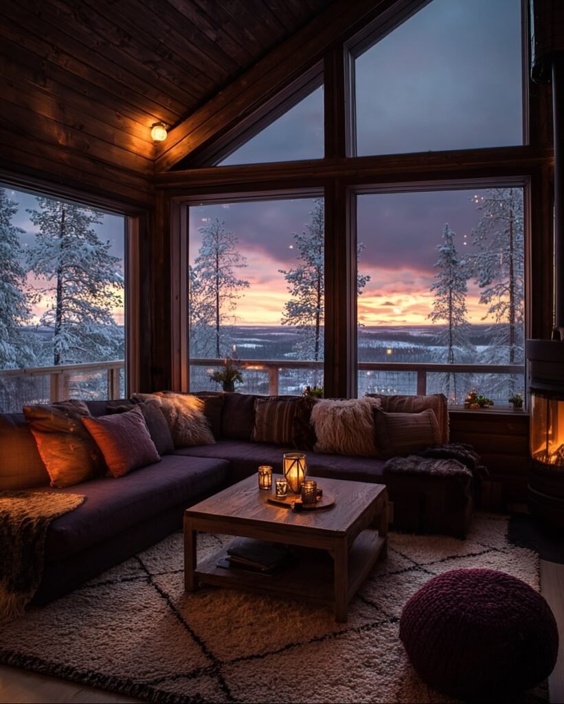 Cabin Window Glow