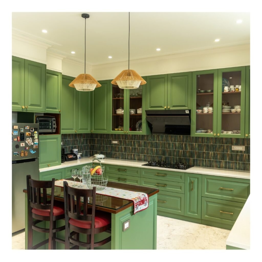 Classic Green Cabinet Style