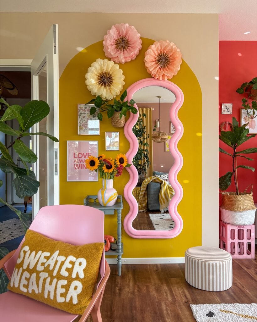 Colorful Mirror Moment