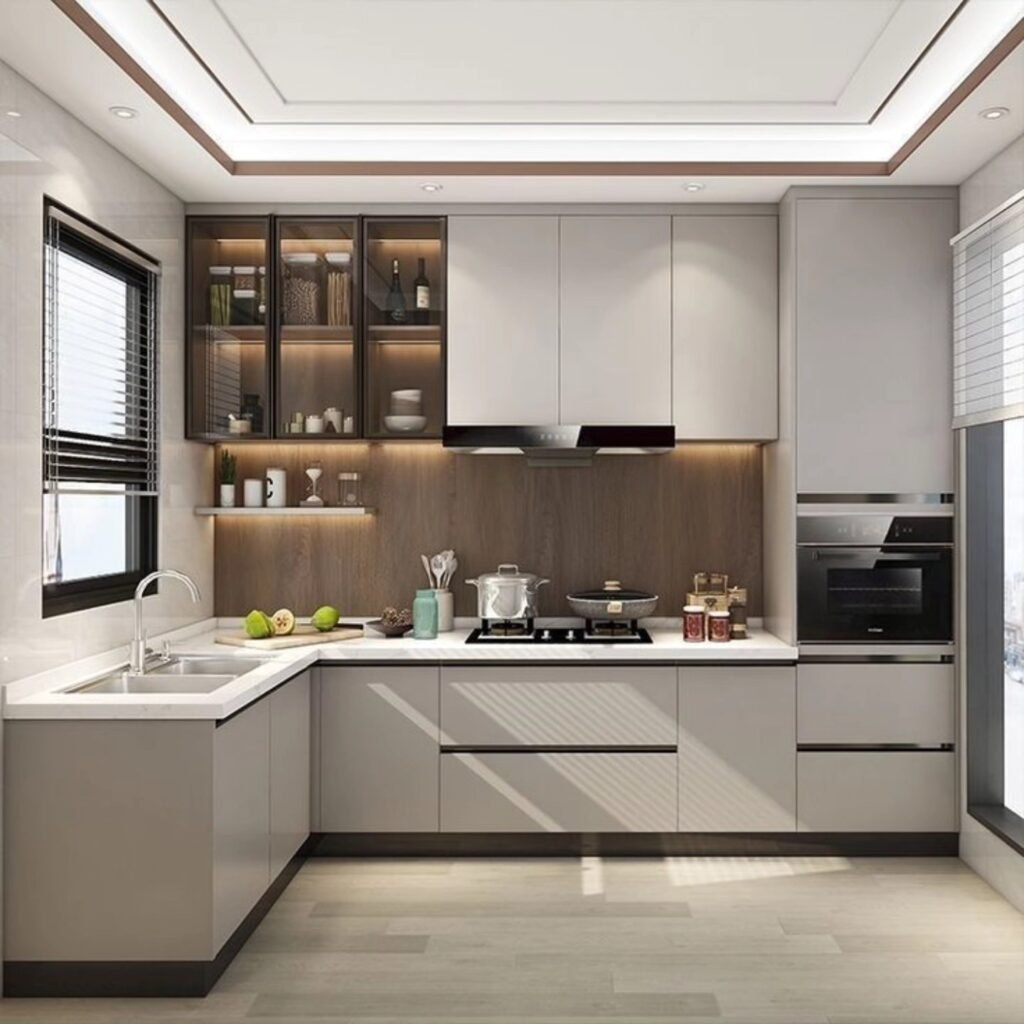 Compact Corner Kitchen