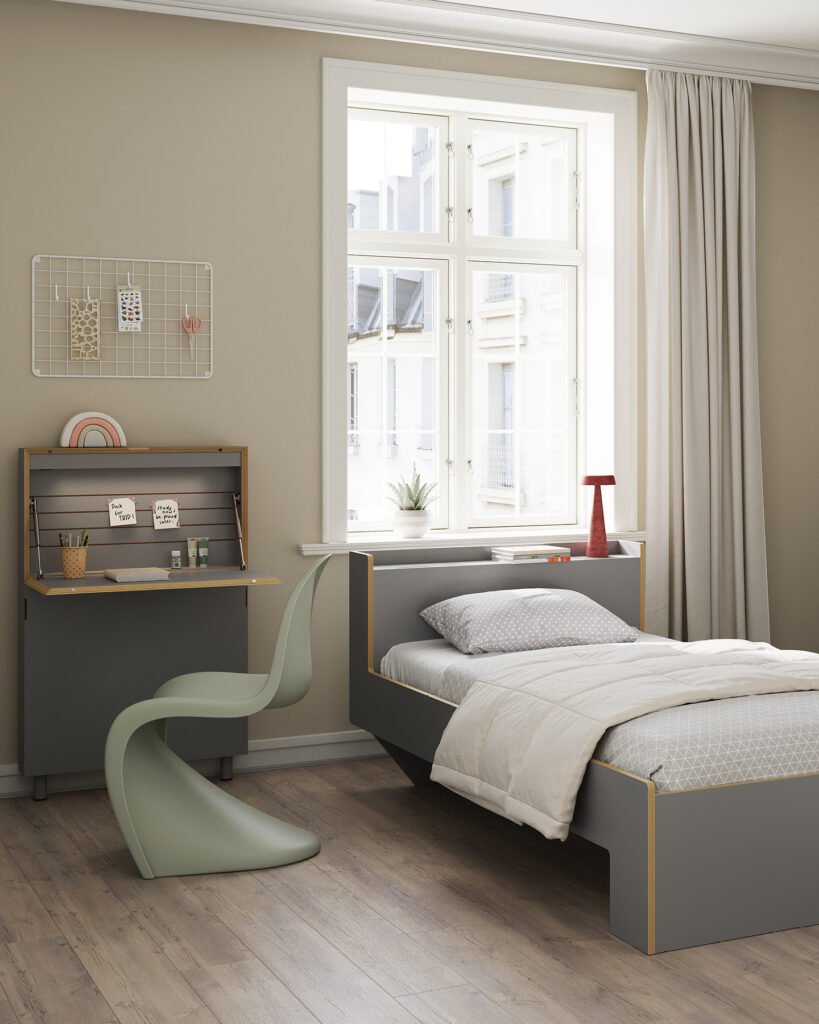 Compact Study Bedroom