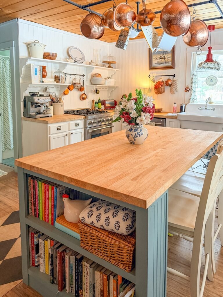 Cookbook Island Storage