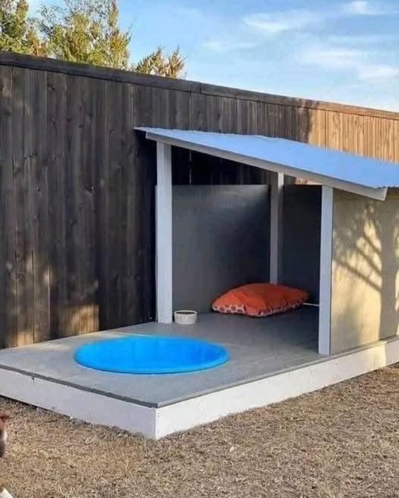Covered Cooling Station