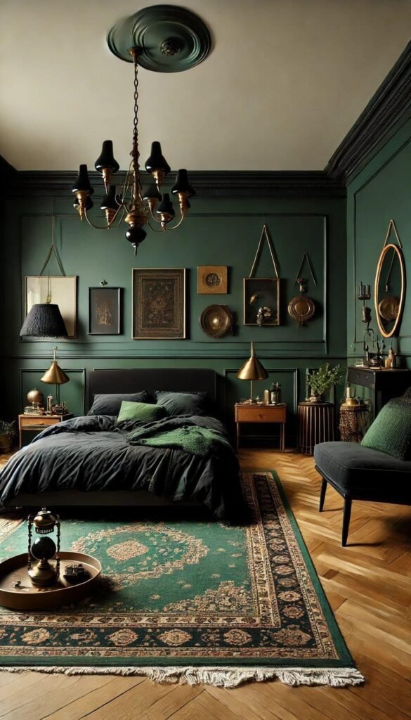  Dramatic Dark Green Style