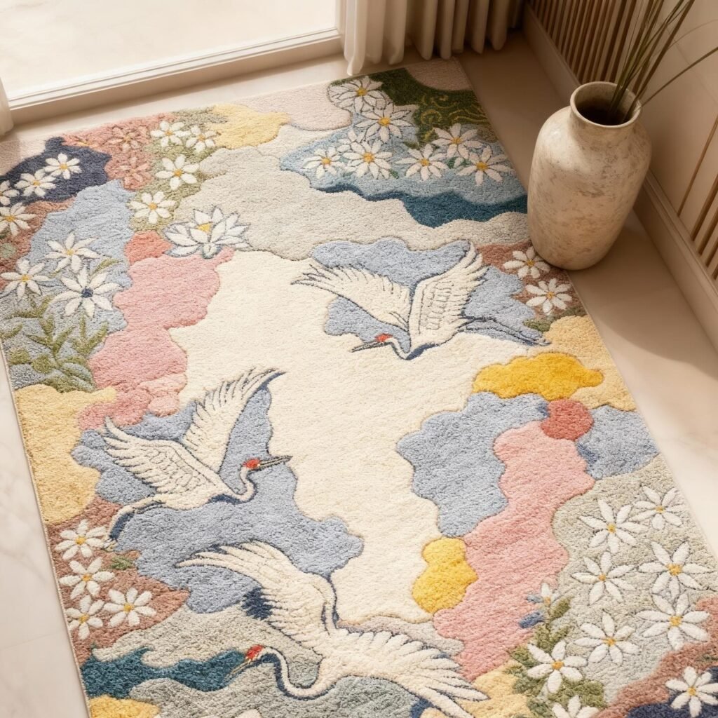 Floral Bird Detail