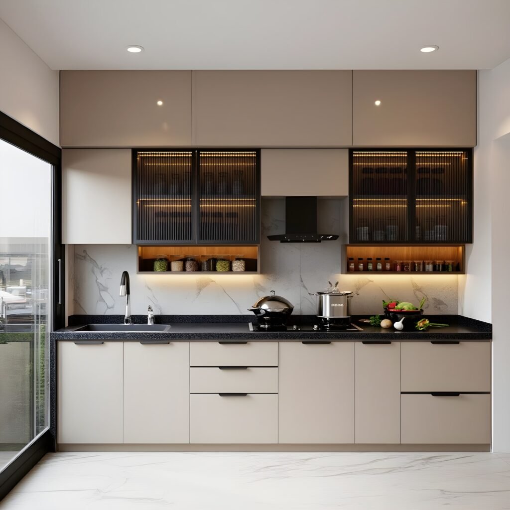 Glass Cabinet Storage