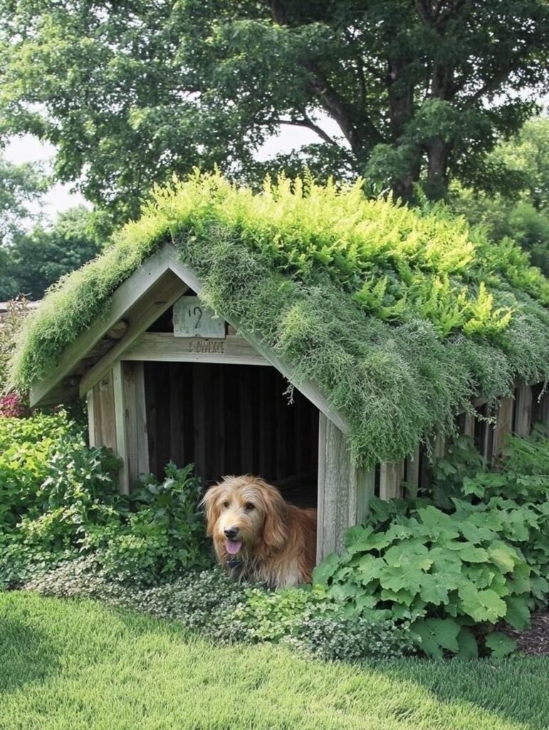 Green Roof Dog House