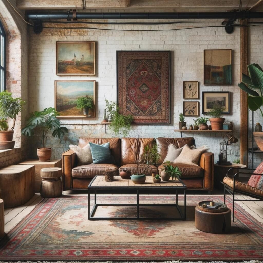 Industrial Eclectic Lounge