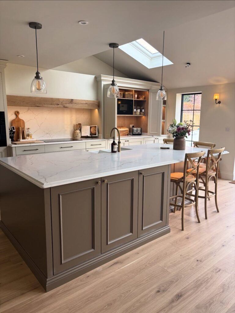 Large Classic Kitchen Island