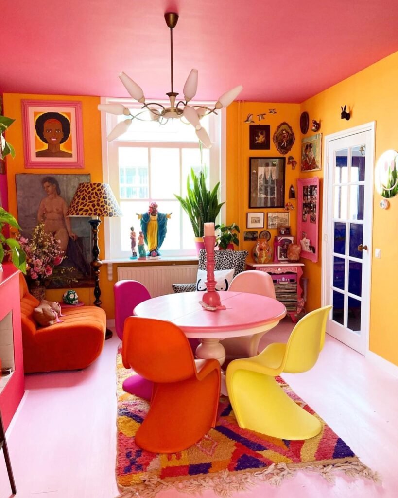 Maximalist Dining Room