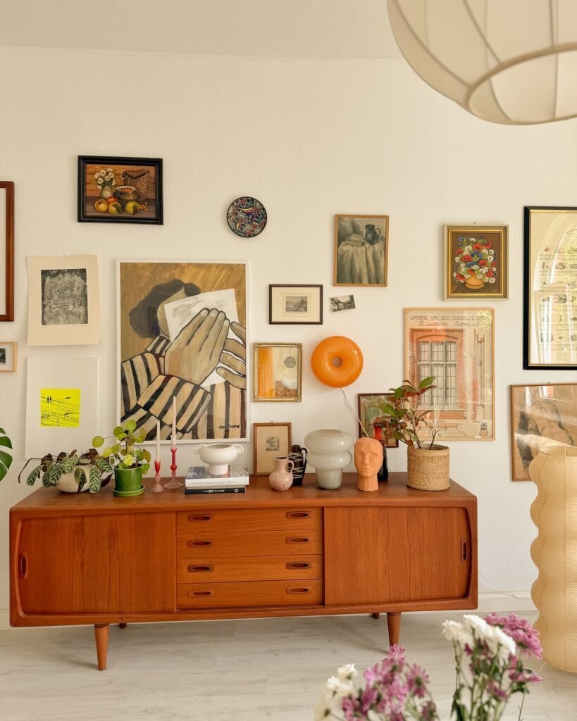Mid-Century Art Wall