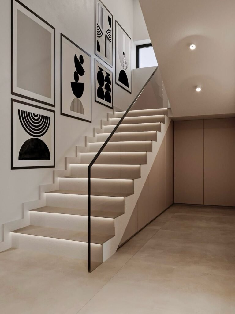 Modern Staircase Art
