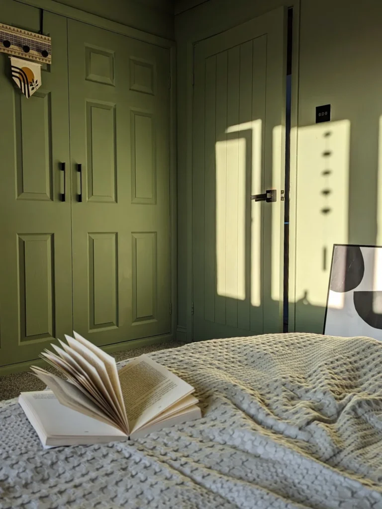  Olive Green Built-In Look