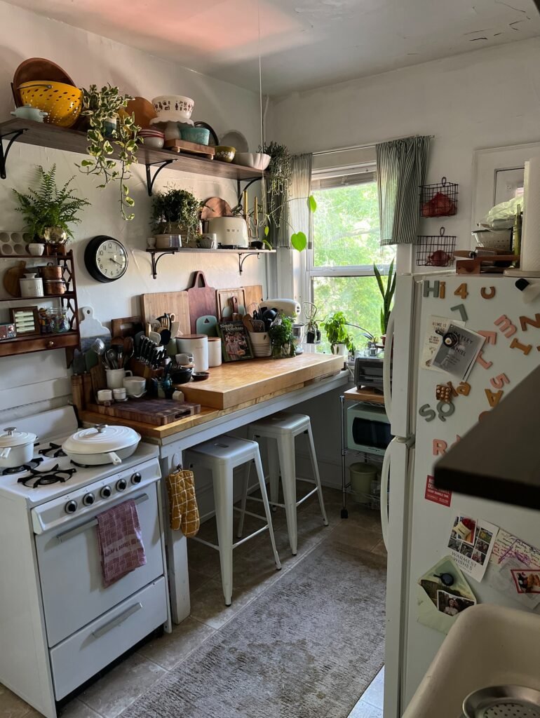 Open Shelf Worktop