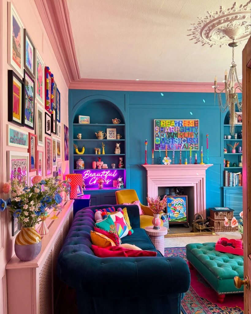 Painted Walls With Drama