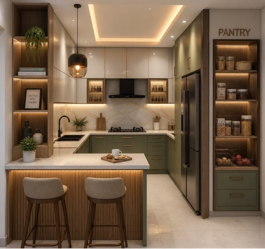 Pantry Wall Kitchen
