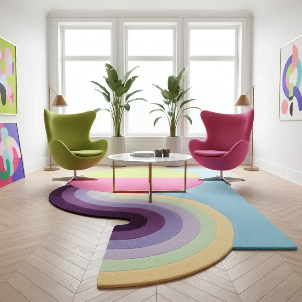 Pastel Rainbow Shape