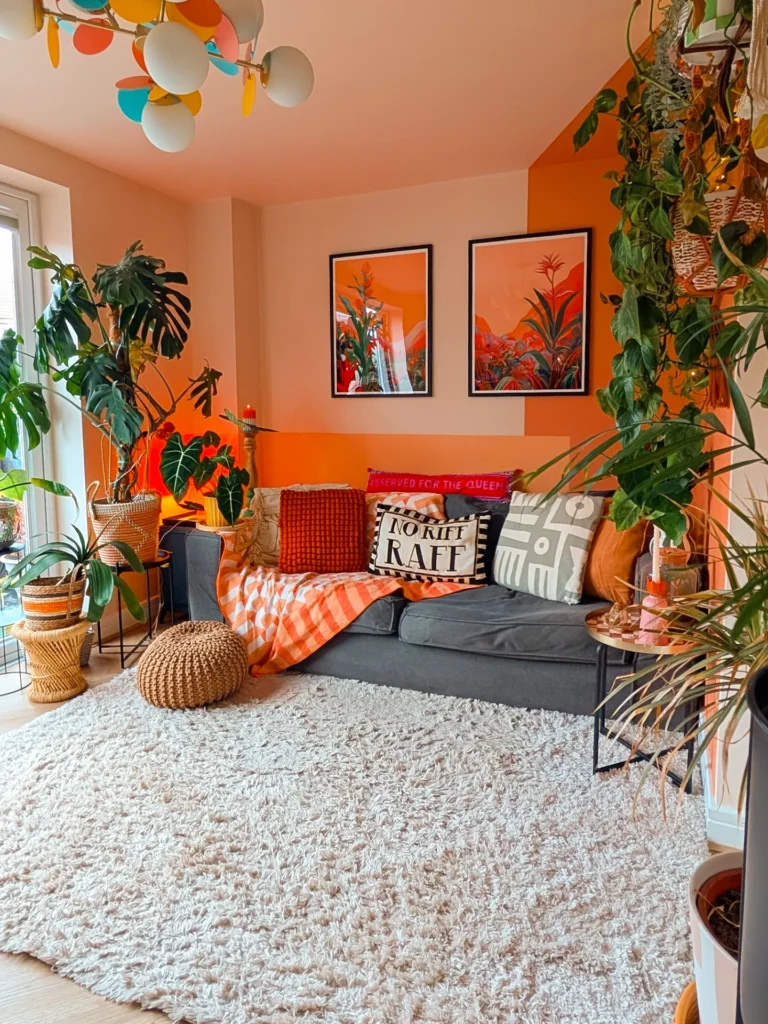 Plant Filled Color Corner