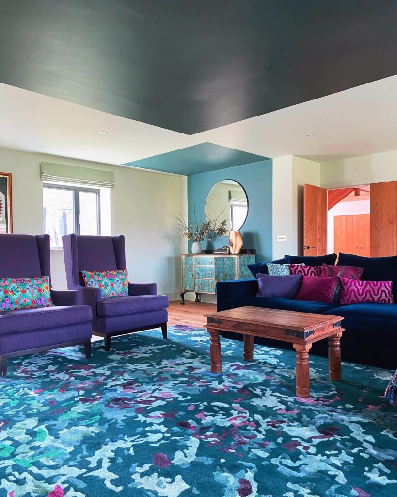Purple And Teal Mix