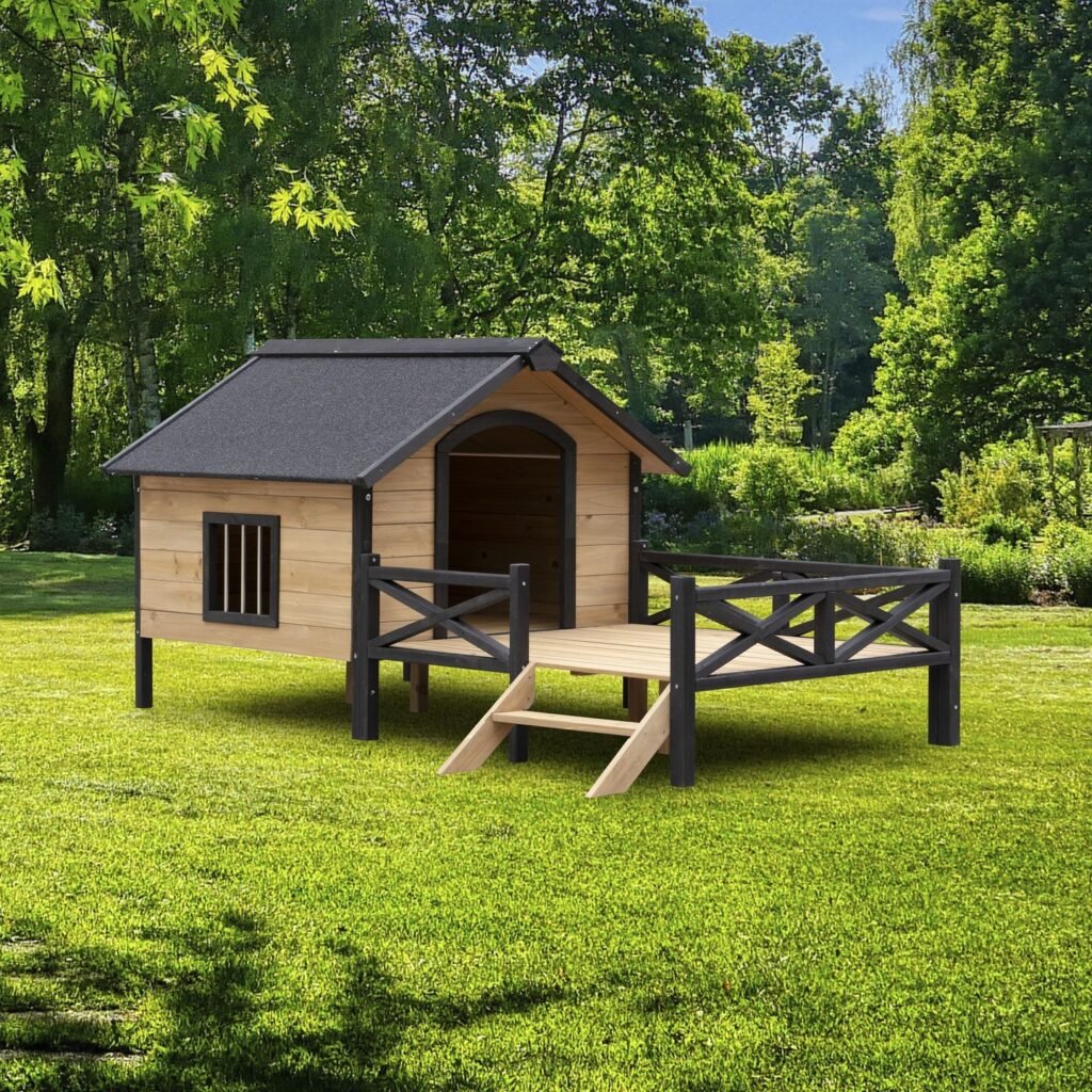Raised Deck Dog House
