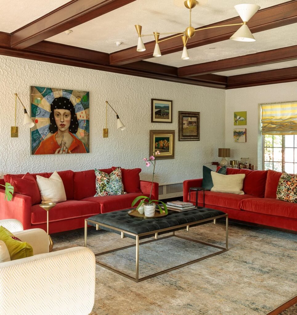 Red Sofa Statement