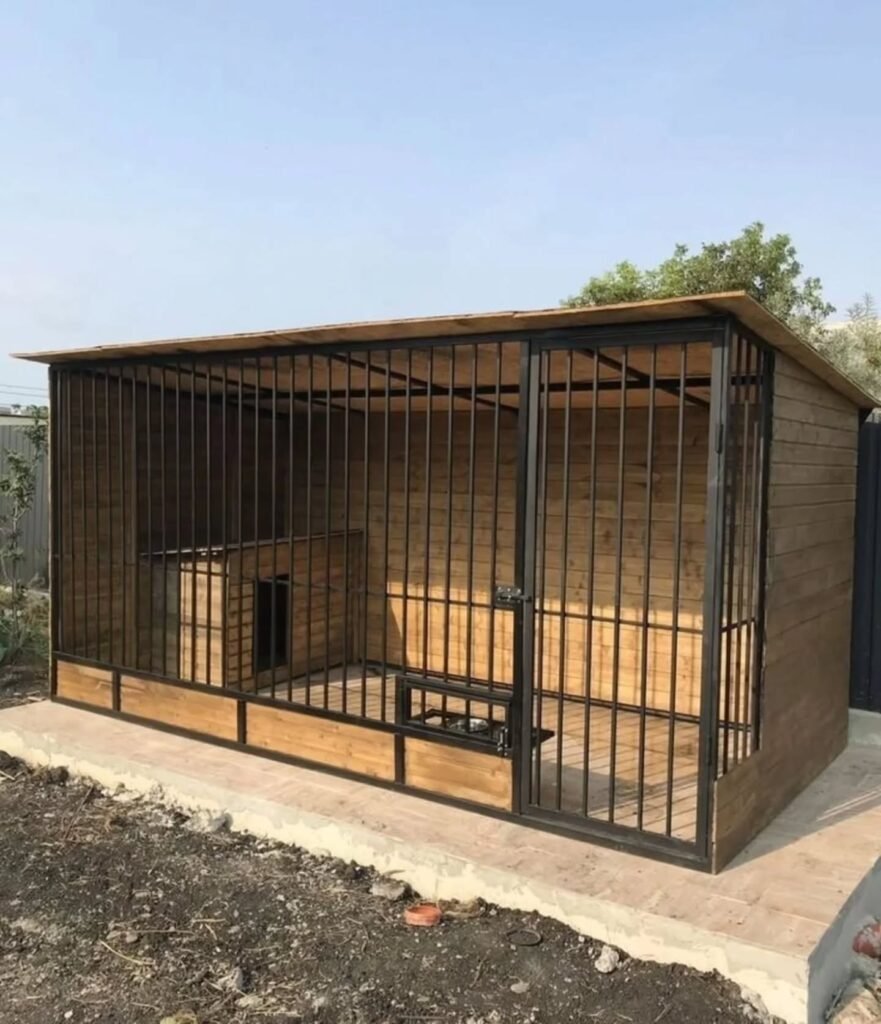 Simple Wooden Kennel