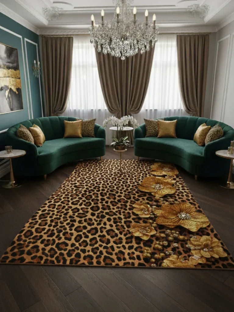 Glam Leopard Rug